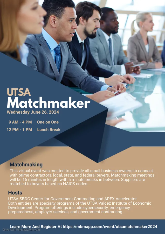 UTSA Business Matchmaker